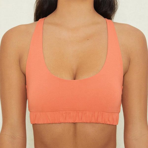 

yoga outfit anti- sports bra for women running high elasticity fitness female solid color push up sportswear breathable sport vest