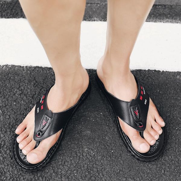 

men masculino hombre sandalen playa erkek sandali sandel sandles herren summer for sandalle work verano uomo sandal 2021 safety slippers, Black
