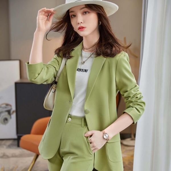 

women's suits & blazers coat fashion casual pockets soild oversize jacket ol styles fall for women ladies offer work blazer outwear, White;black