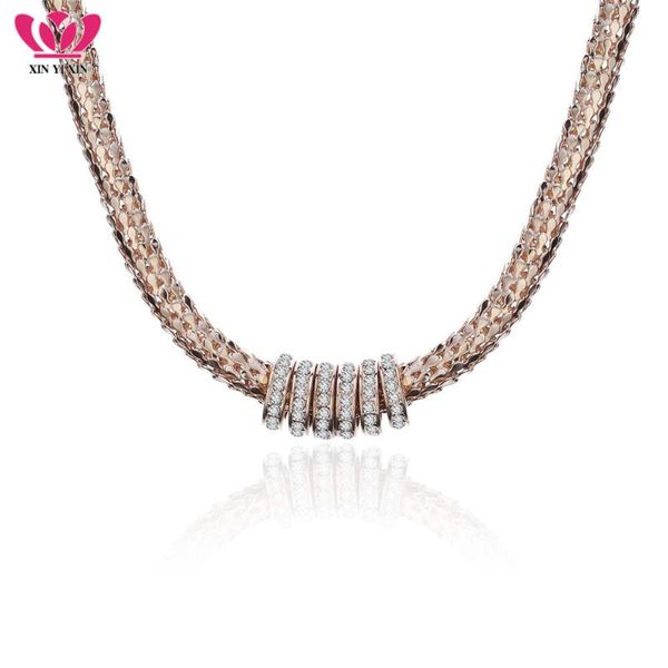 

chokers unique silver color crystal ring necklaces for women vintage choker fashion trendy style jewelry gifts, Golden;silver