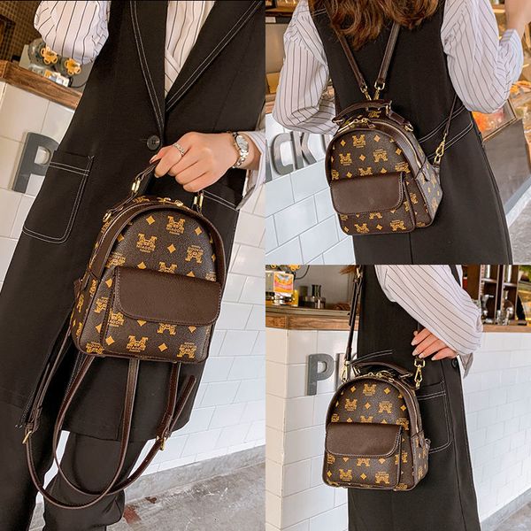 

Messenger Bags Messenger Bags2021 Korean Fashion Brand Versatile Women's Backpack Leisure Portable Travel Bag