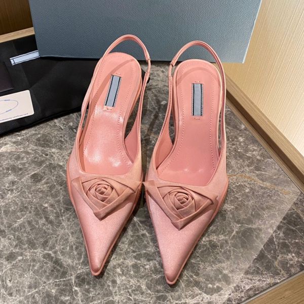 

70% off wholesale flip-flops women sandals luxury brands summer breathable high heels fashion ladies girl flower pink modern designer shoes, Black