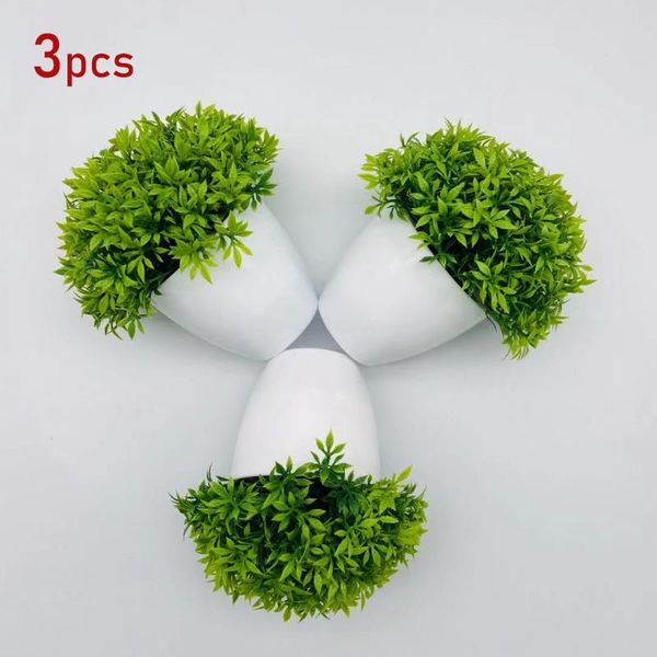 

artificial grass bonsai greenery fake plants home decor manmade teen room decoration plastic plant party indie decorative flowers & wreaths