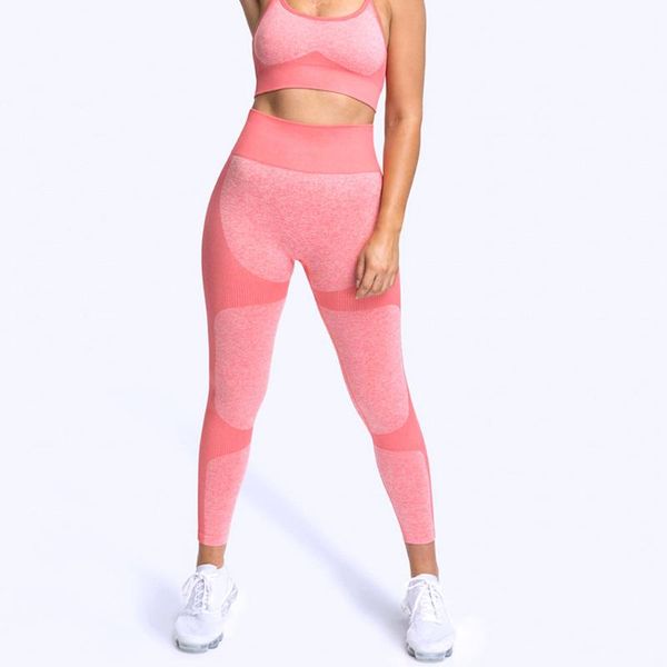 

yoga outfit pants women leggings seamless high waisted bulifting tight gym purple watermelon gray comfortable to wear