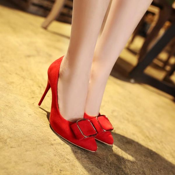 

big size high heels sandals women shoes woman summer ladies slim-heeled high-heeled pointed, Black