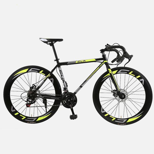 

road bike fixed gear bicycle men and women speed bender racing disc brake 26 inch 60 knife student bikes