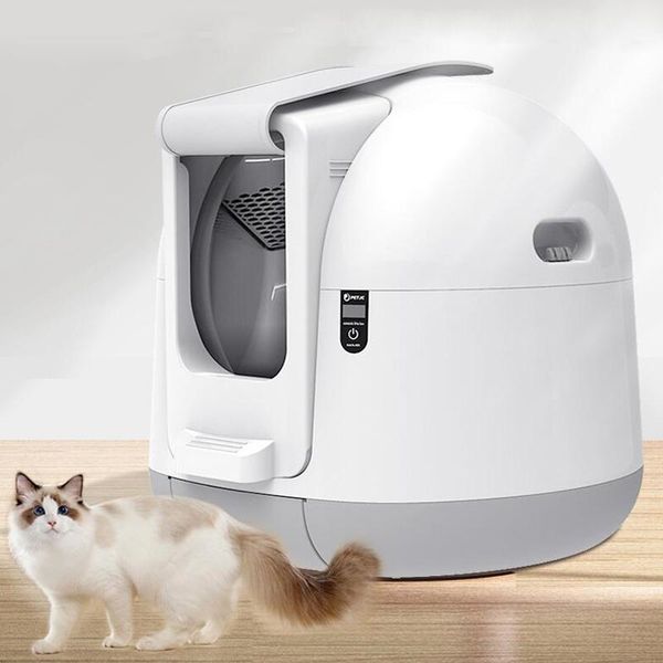 

other cat supplies smart toilet litter box automatic feces shoveling machine enclosed large electric anti-splashing meow intelligent