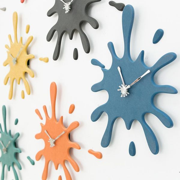 

wall clocks 16 inches clock creative modern living room american personality household mute art decoration digital