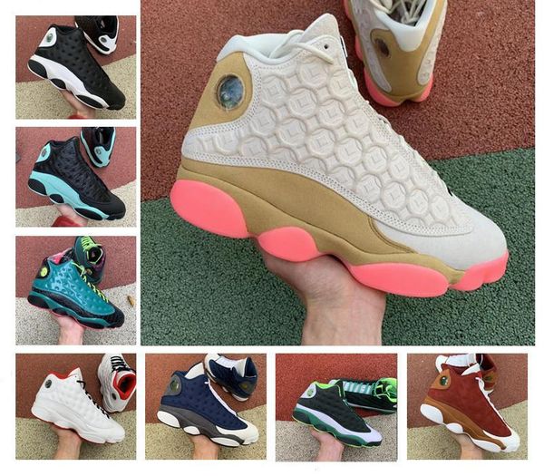 

designer jumpman 13 basketball shoes island green clot sepia stone sneakers 13s playground retroes hyper royal trainers flints bred cny shoe