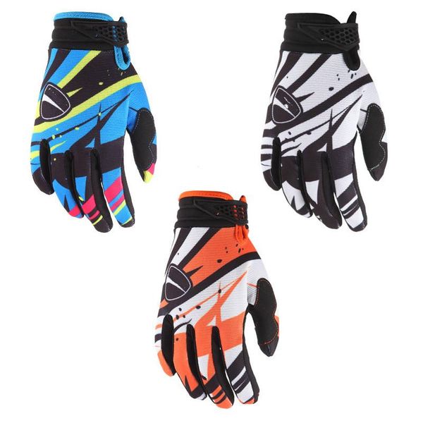 

cycling gloves moto mountain bike mx glove motorcycle motocross men bmx, Black