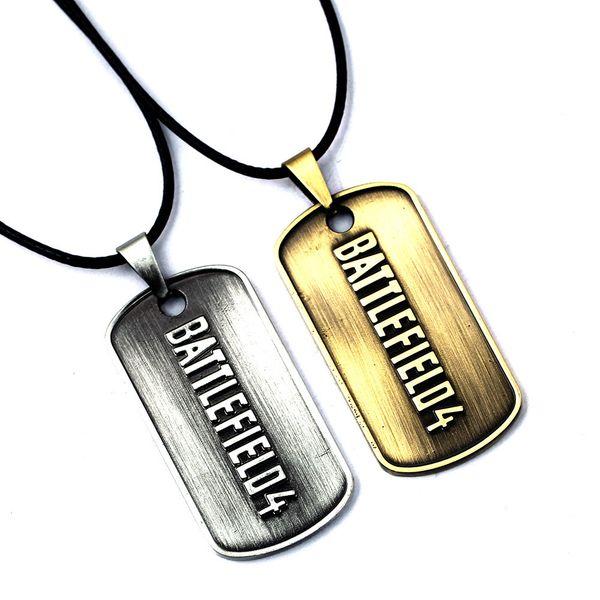 

battlefield 4 game accessories men's personality necklace pendant military pendant dog tag necklace