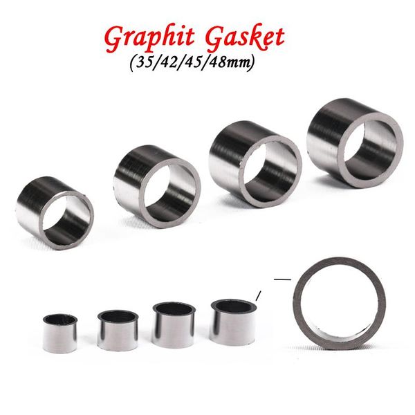 

motorcycle exhaust system 35mm 42mm 45mm 48mm car pipe graphite gasket to muffler seal ring vintage dirt pit bike