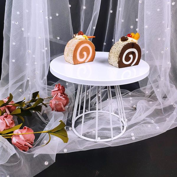 

other bakeware white cake stand metal dessert table tray christmas birthday party macaron cupcake rack for wedding gold