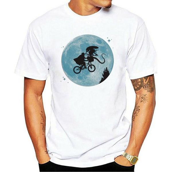 

men's t-shirts alien movie 2021 tee t-shirt extraterrestrial e.t, White;black