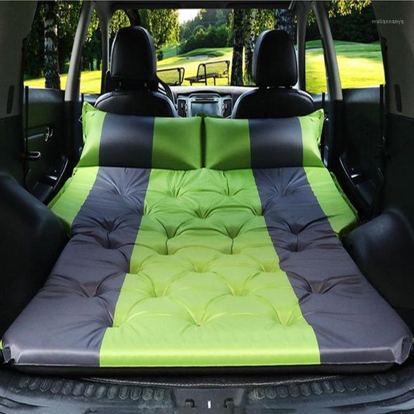 

car inflatable bed suv air mattress nflatable travel sleeping pad portable outdoor camping mat mattress1