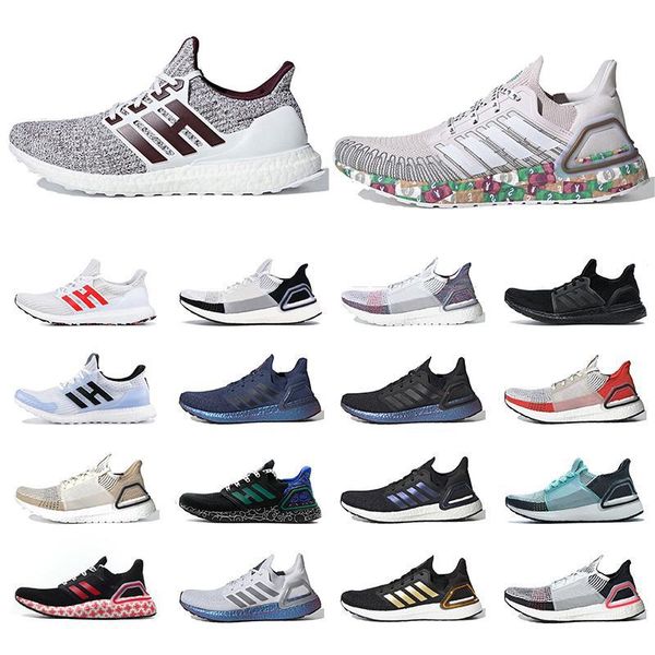 

ultra boosts mens running shoes ultraboost 20 triple black white women sneakers barefoot trainers 3.0 walking 36-45