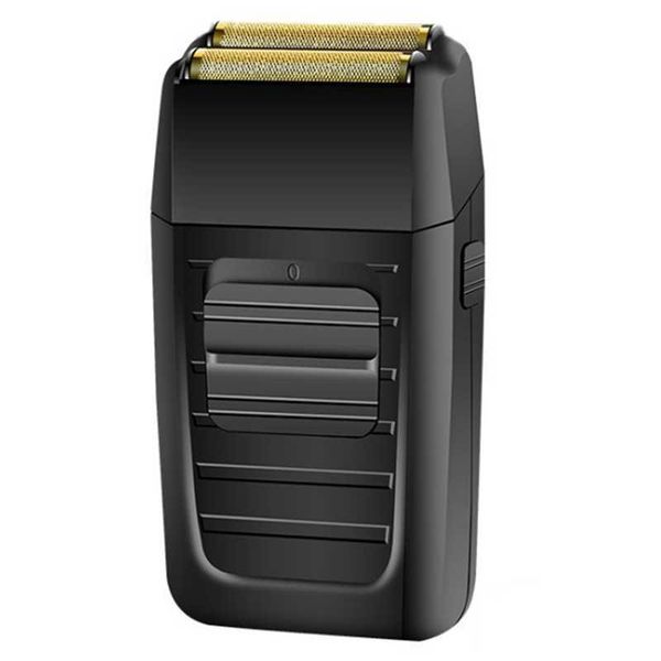 

powerful rechargeable shaver shaper barber foil electric shaver stubble shaving electric razor for barbers finishing tool p0817