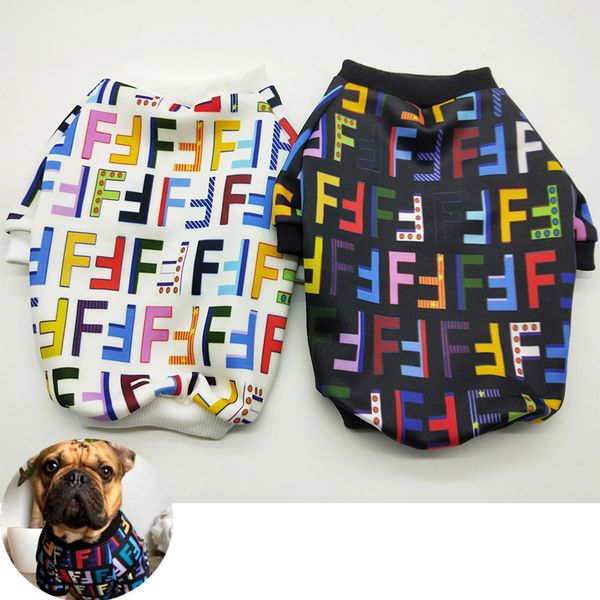 

pet cloth teddy letter printed dog pet