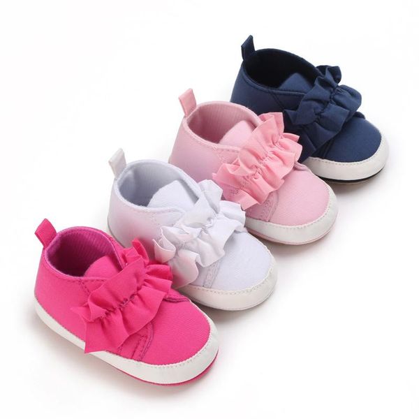 

first walkers baby frist walking shoes casual girl sneaker prewalker wave fringe soft soled non-slip footwear crib