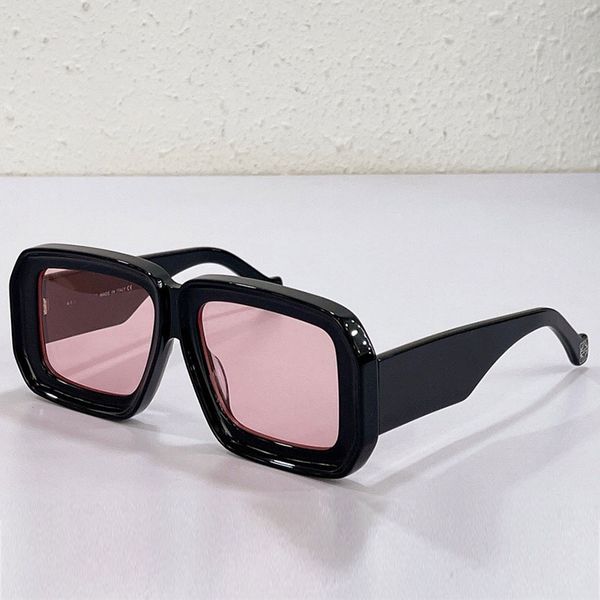 

sunglasses black sunglasses lw40064u mens womens square concave-convex stereoscopic frame fashion classic trend brand glasses outdoor drivin, White;black