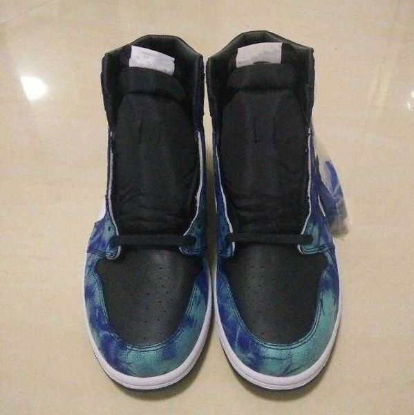 

1 tie-dye men women basketball shoes 1s tie dye sports sneakers with boxgmi4