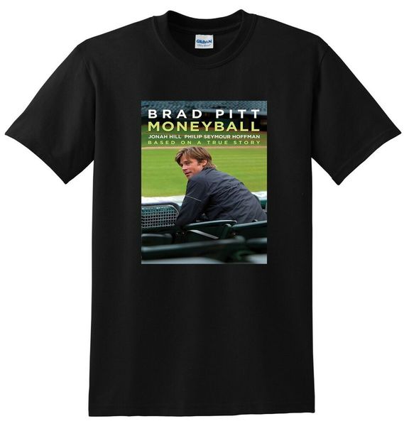 

moneyball t shirt 4k bluray dvd poster tee small medium large or xl, White;black