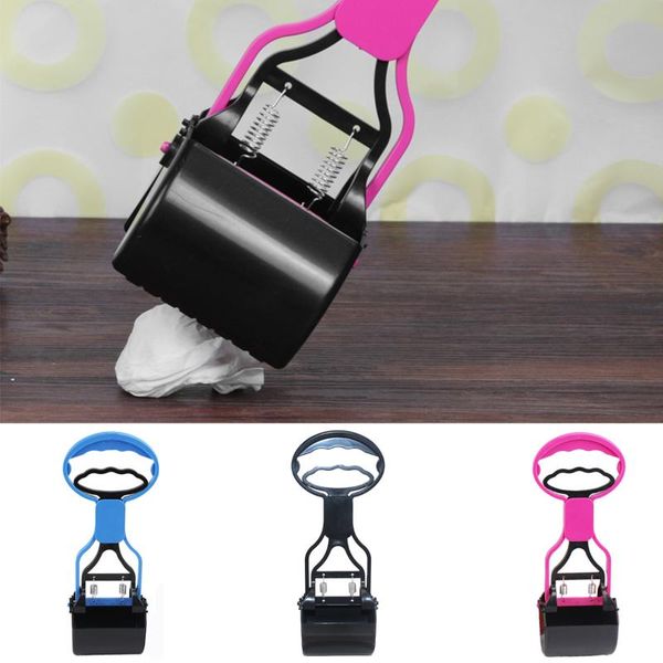 

pet pooper scooper with long handle jaw poop scoop clean pick up outdoor animal waste dog puppy cat picker cleaning tools travel & outdoors