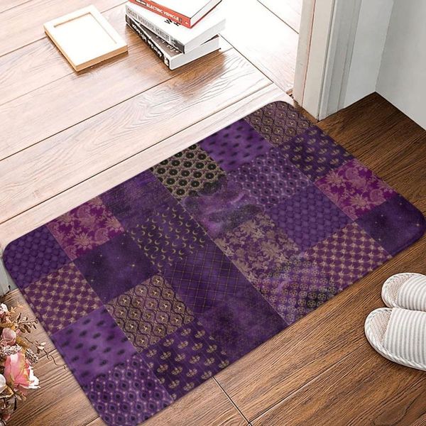 

carpets halloween bohemian wonderland purple doormat bathroom modern polyeste kitchen home mat dustproof floor rug door area rugs