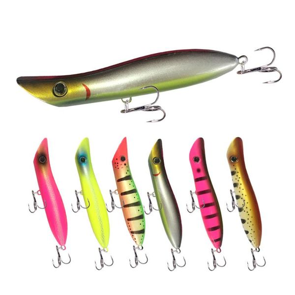 

fishing hooks hard bait hook 116mm/38g sinking with trebke swimbait lure for carp minnow