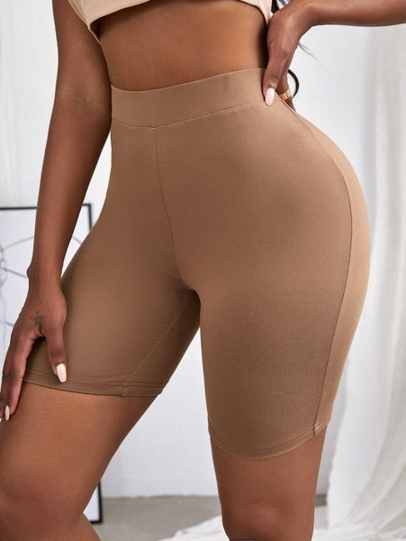 

sxy solid biker shorts z5tn#, Black