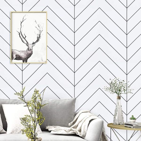 

wallpapers luckyyj peel and stick wallpaper stripe removable self adhesive contact paper for home decoration old furniture renovation
