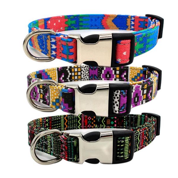 

dog collars & leashes collar adjustable personalized necklace for small medium dogs chihuahua metal buckle engrave pet accessories ll