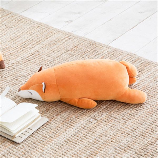 

45cm Kawaii Fox Plush Toys Fluffy Fat Fox Stuffed Dolls Cartoon Animal Plush Dolls Soft Stuffed Toys Gifts For Kids