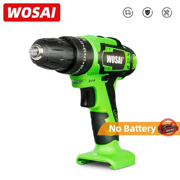 

professiona electric drills wosai 20v impact drill no battery ws-2021 mt-ser