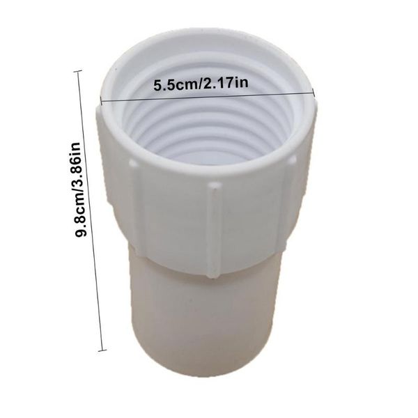 

pool & accessories 9.8x5.5x5.5cm suction hose connector swimming cleaning tool for sewage pipe replace 1pcs