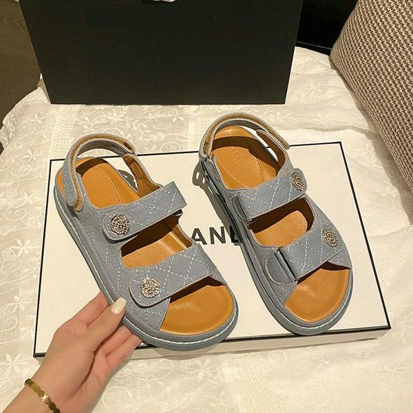 

summer style flat-bottomed roman shoes sports sandals women comfortable, Black