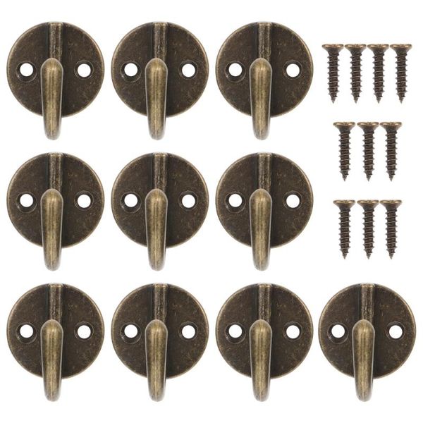 

hooks & rails 10pcs wall mounted coat hook small alloy practical pothook holder