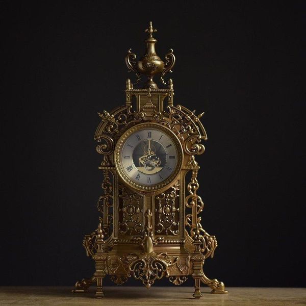

desk & table clocks europe type restoring ancient ways large clock sitting room personality fashion creative american style archaize