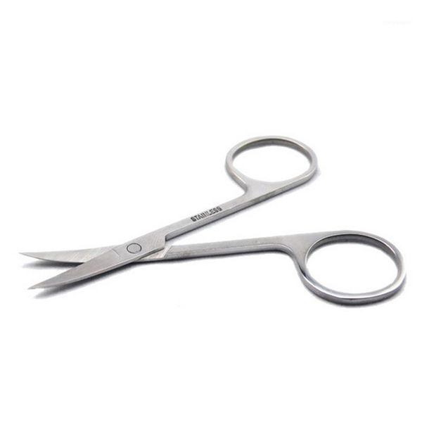 

wholesale- steel curved edge makeup mini portable eyelash remover scissors cutter tools1