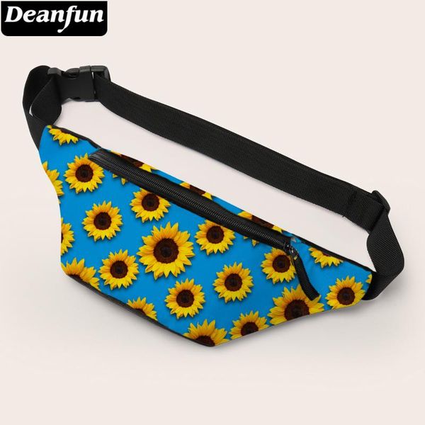 

deanfun fanny pack for women cute daisy printed cross body bag daily use waist girls 18038 bags