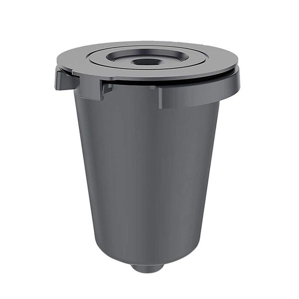 

coffee filters filter cup, makers home barista reusable cup for shop, gray