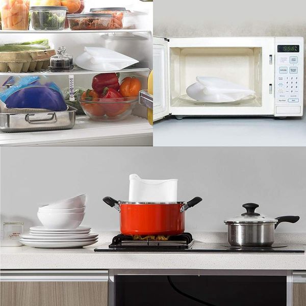 

food savers & storage containers reusable silicone kneading dough bags preservation bag for cooking, er, bread, pastry, pizza, sandwich