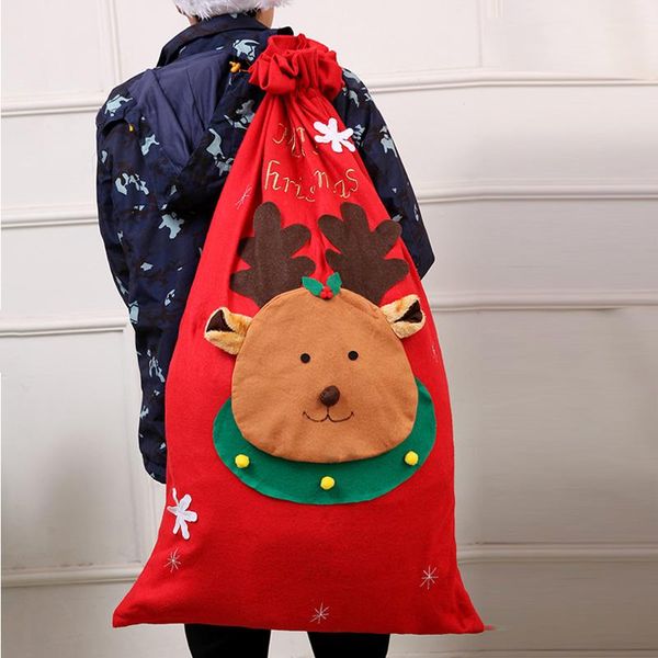 

christmas decorations big bag creative children's gift kids candy packing box decoration