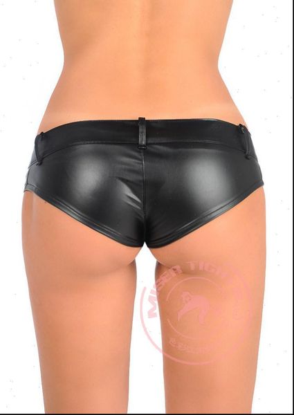 

womens shorts pu high cut mini faux leather booty micro cheeky bikini short pants bottom jean fx1052, White;black