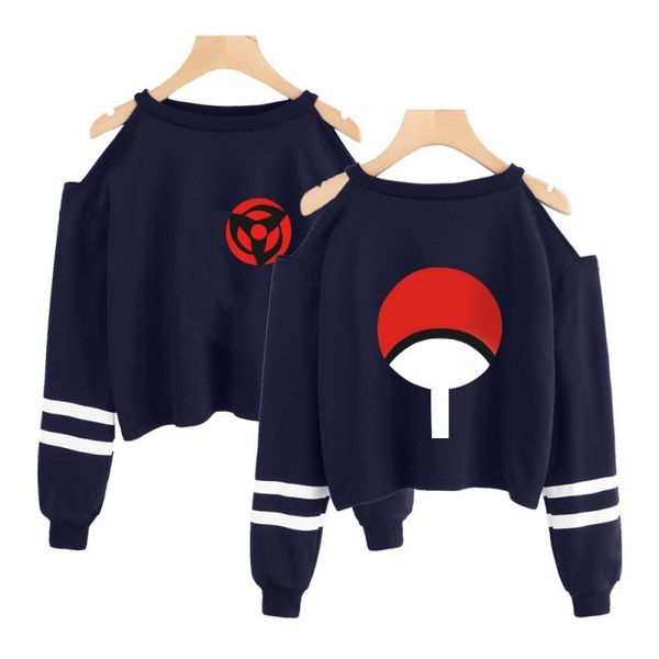 

women hoodie 2021 new arrival sasuke jogger sweatshirt harajuku hip hop cotton itachi 's, Black