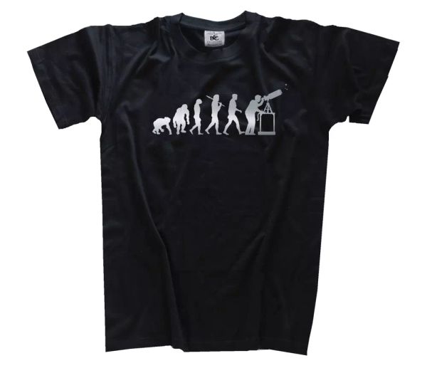 

argento edizione astronomo osservatorio evo t-shirt s-xxxl, White;black