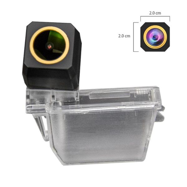 

car rear view cameras& parking sensors hd 1280x720p golden camera reversing backup trajectory dynamic line for kuga 2013-2021