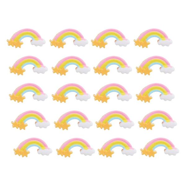 

craft tools 50pcs cartoon shape kids diy accessories brooch hair rope (number 1)