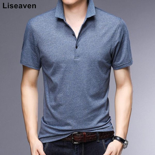

men's t-shirts liseaven casual t shirt solid color men t-shirt clothing, White;black