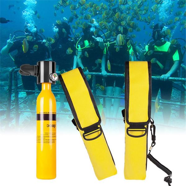 

life vest & buoy diving system mini scuba air tank oxygen cylinder reserve bucear snorkeling equipment